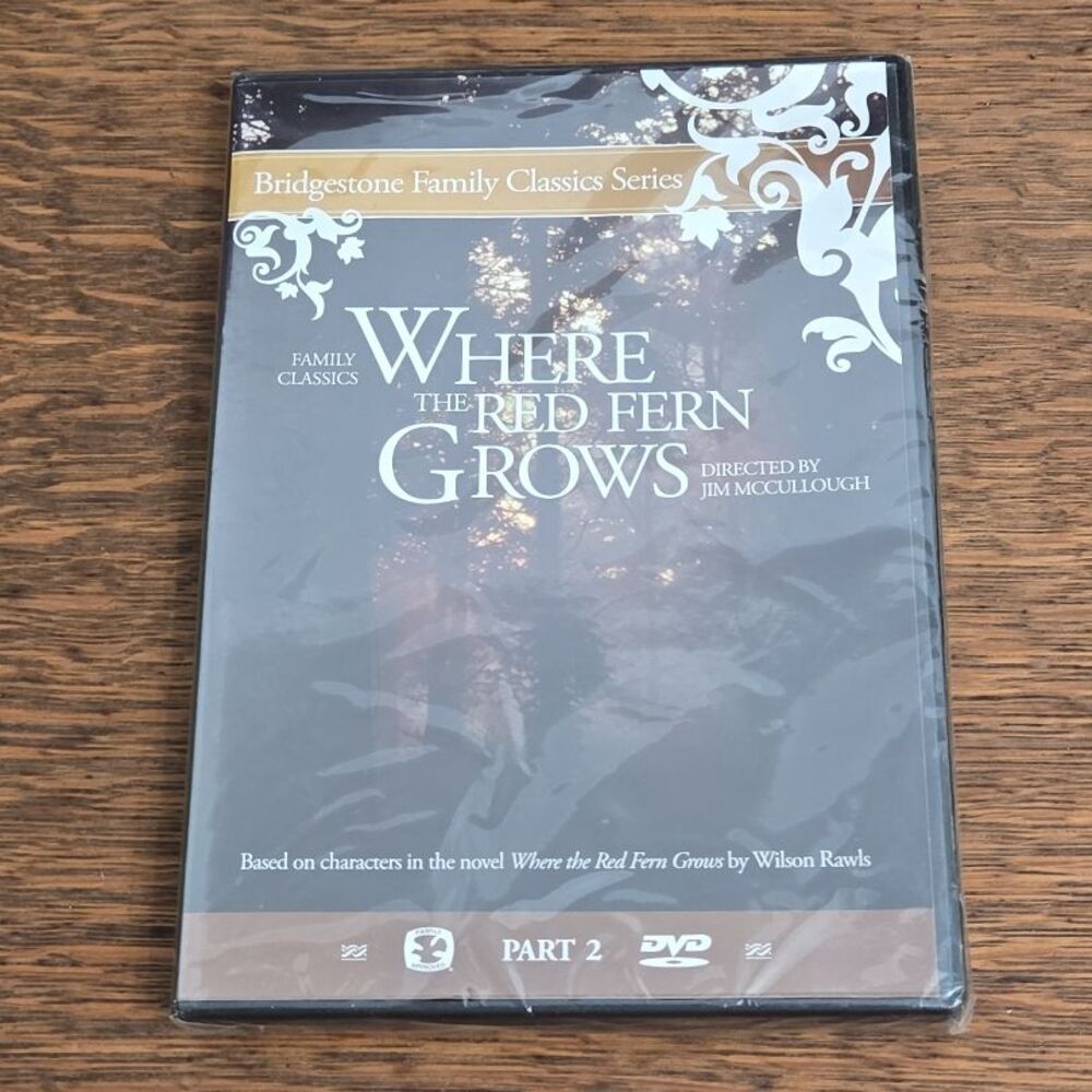NWT SEALED Bridgestone Where‎ thr Red Fern Grows Part 2 DVD Family Drama Movie